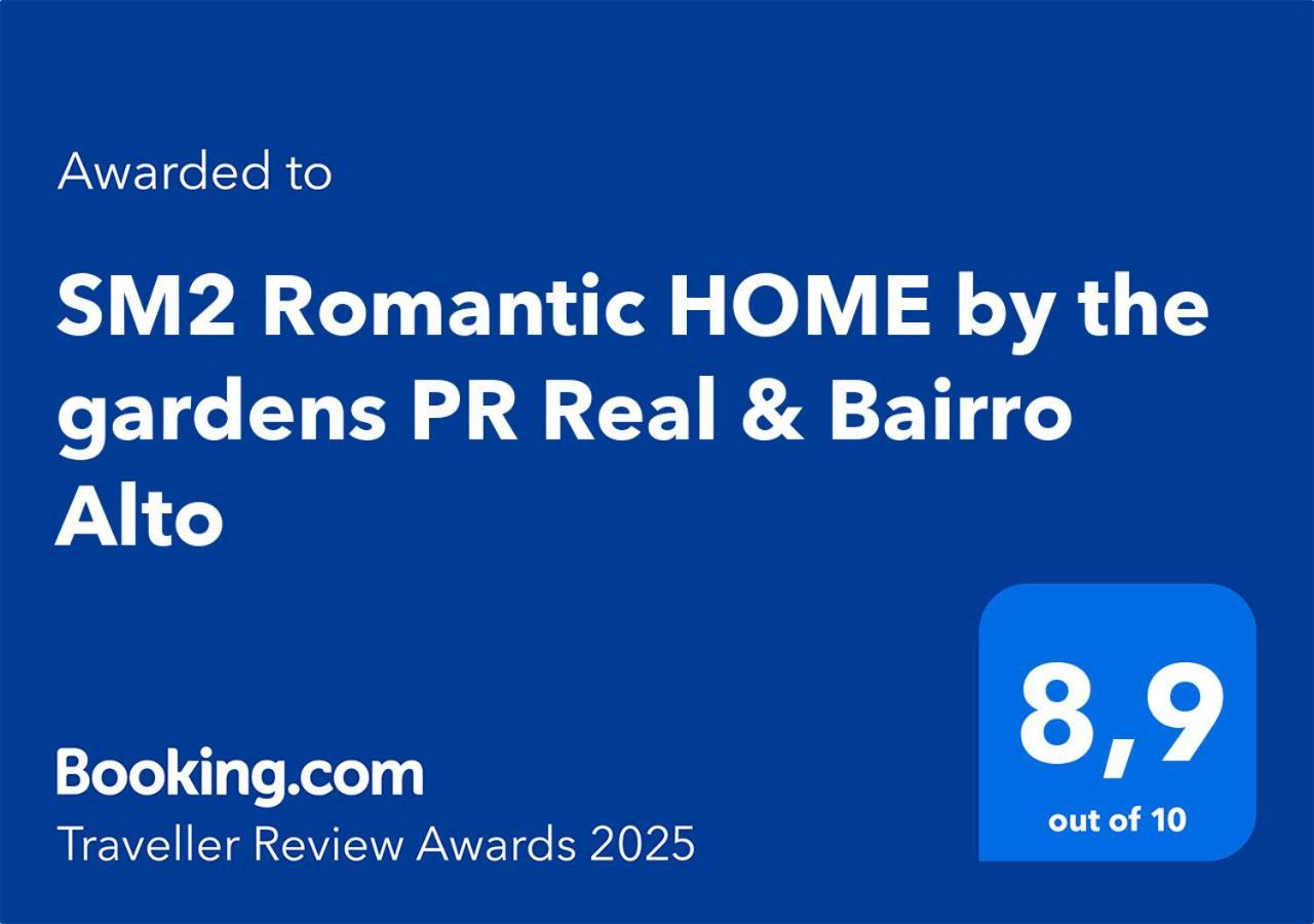 Sm2 Romantic Home By The Gardens Pr Real & Bairro Alto Lizbona Zewnętrze zdjęcie